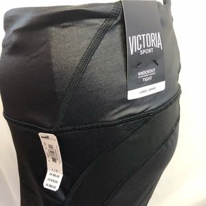 L Victoria Sport Knockout Tight Leggings NWT
